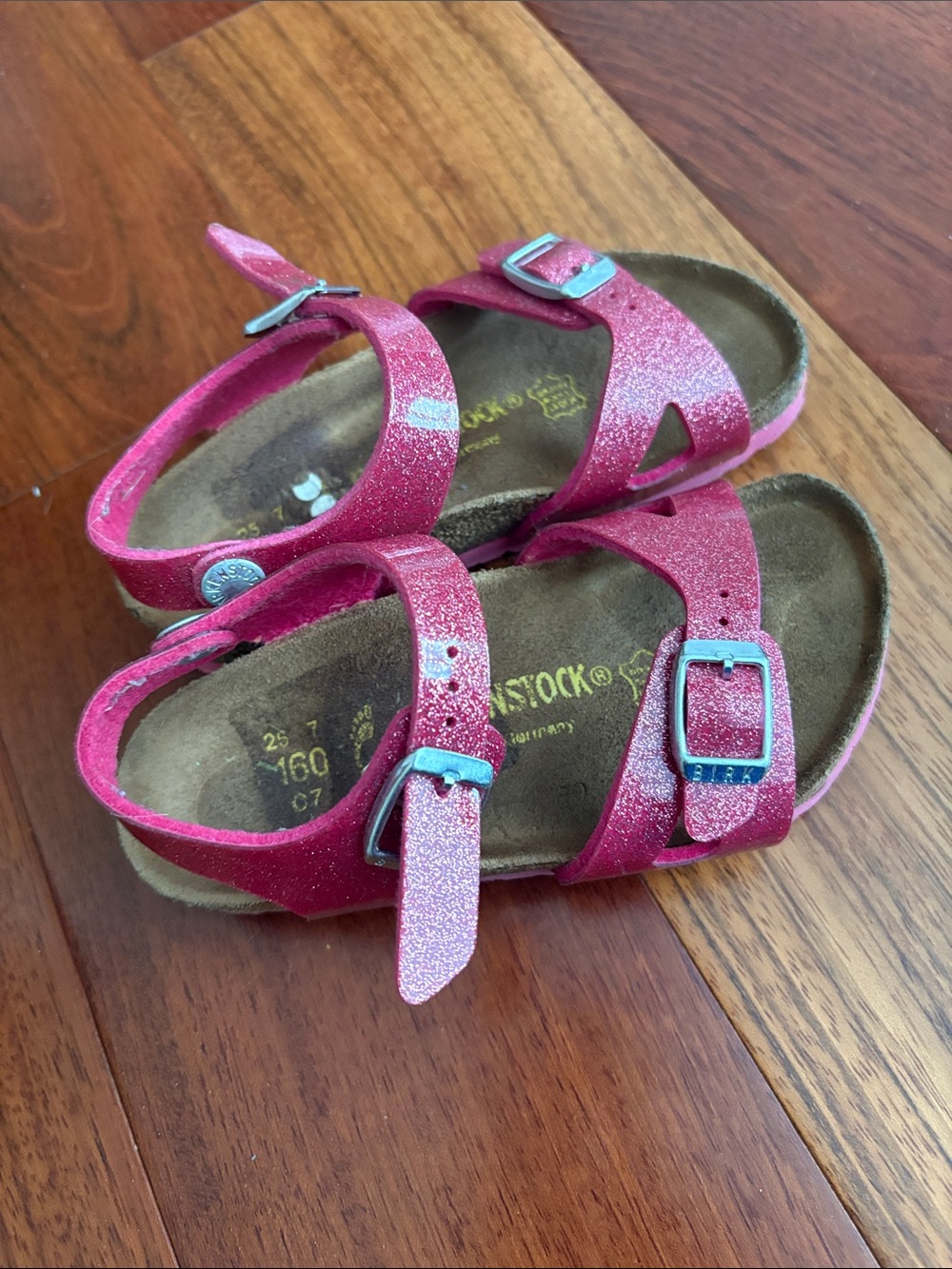 Birkenstock little girl sandals